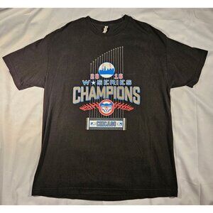 Chicago Cubs 2016 WS Champs Short Sleeve Shirt - Size XL